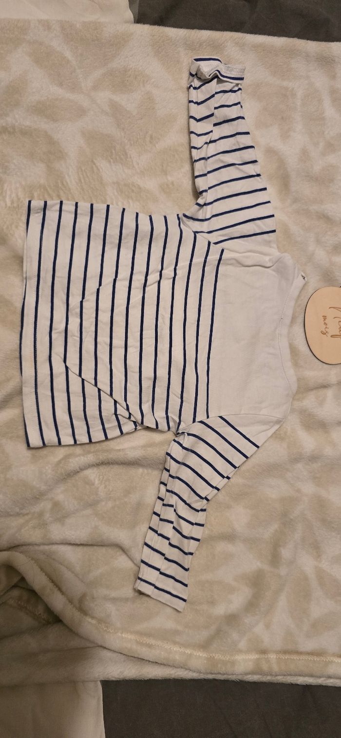 Haut manches longues 9mois tao - photo numéro 3