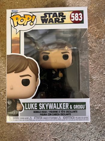 Funko pop luke skywalker et grogu 583