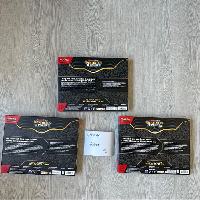 Trio Coffrets Premium Évolution de Paldéa - photo numéro 2