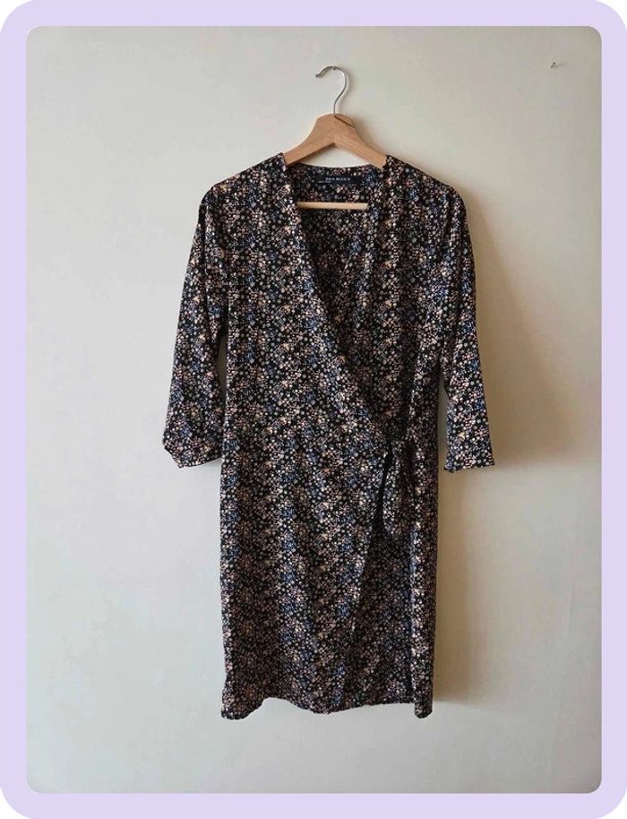 robe casual Ema blues multicolore taille M - photo numéro 2