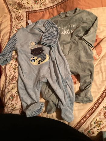 Lots grenouillère motifs