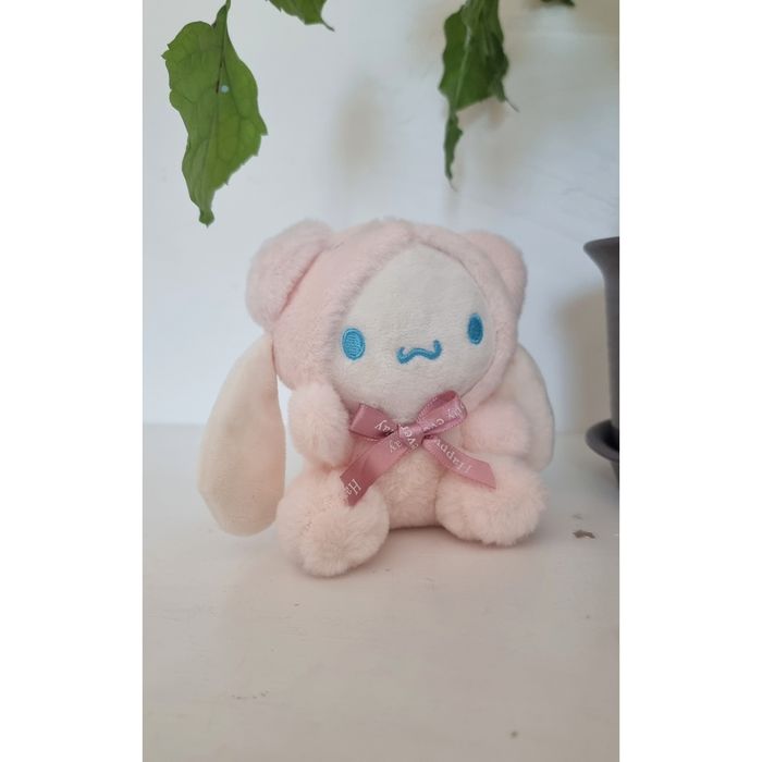 Jolie peluche porte-clé rose blanche  Chien Ours NEUVE - photo numéro 6