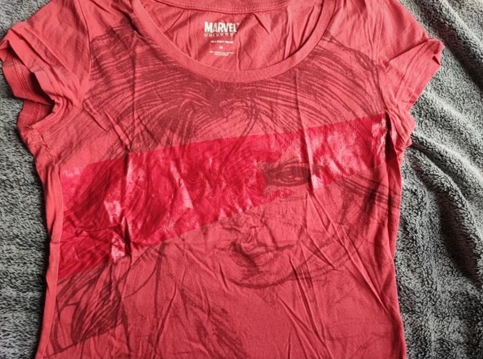T-shirt Femme M Marvel rouge taille M coton - photo numéro 6