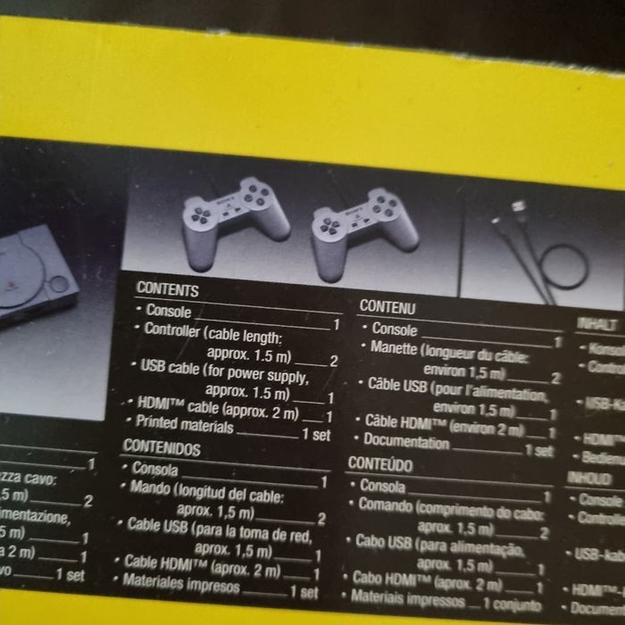 mini console PlayStation one mini  avec 20 jeux intégrés 🎁 neuf 🎁 - photo numéro 7
