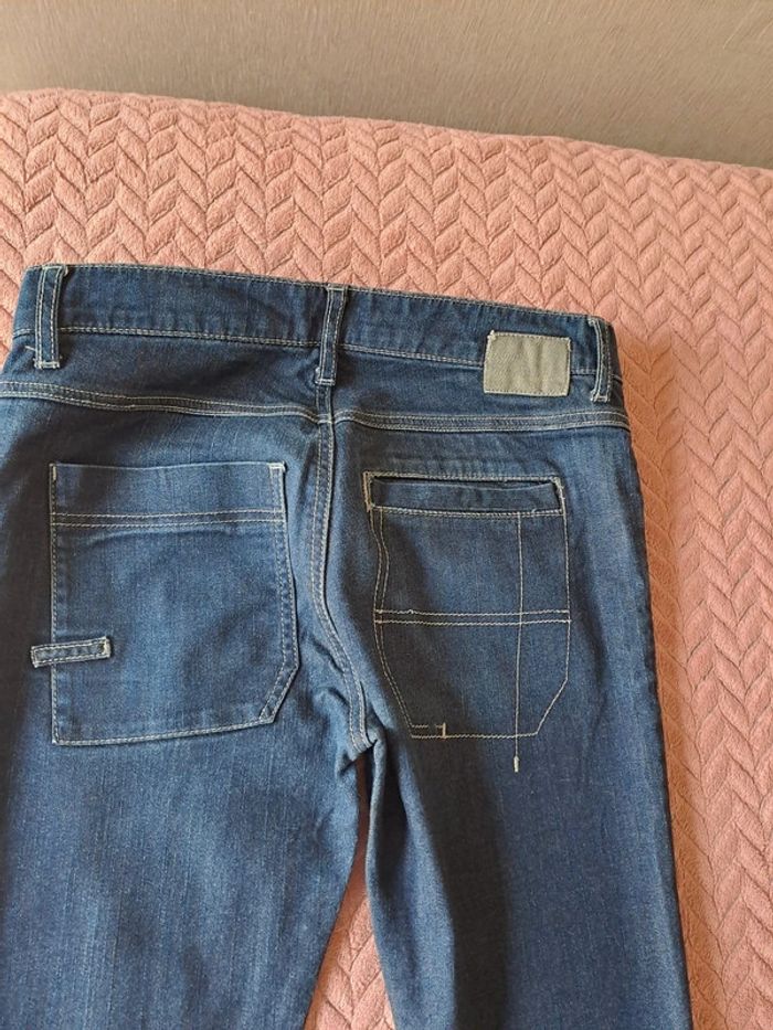 Jean homme 38 bleu comme neuf jamais porté tipster la redoute - photo numéro 12