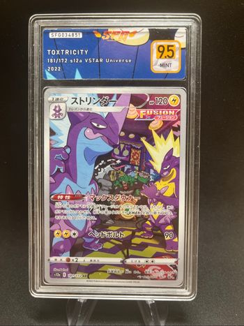 Carte Pokémon Toxtricity 181/172 SFG 9,5
