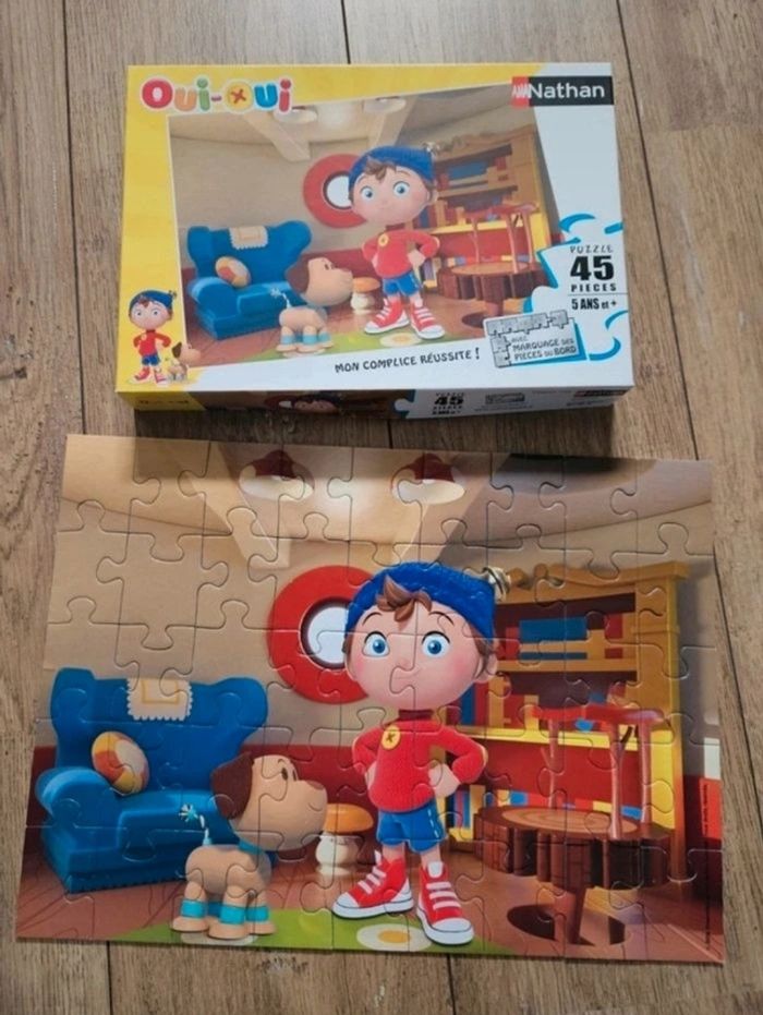 Puzzle 45 pièces Oui Oui Nathan