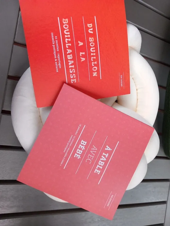 Livres de recettes bébé + soupes