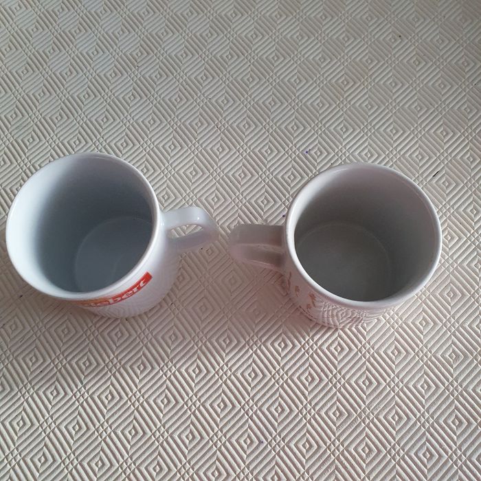 2 tasses à café neuves Vintage Heudebert collection - photo numéro 2