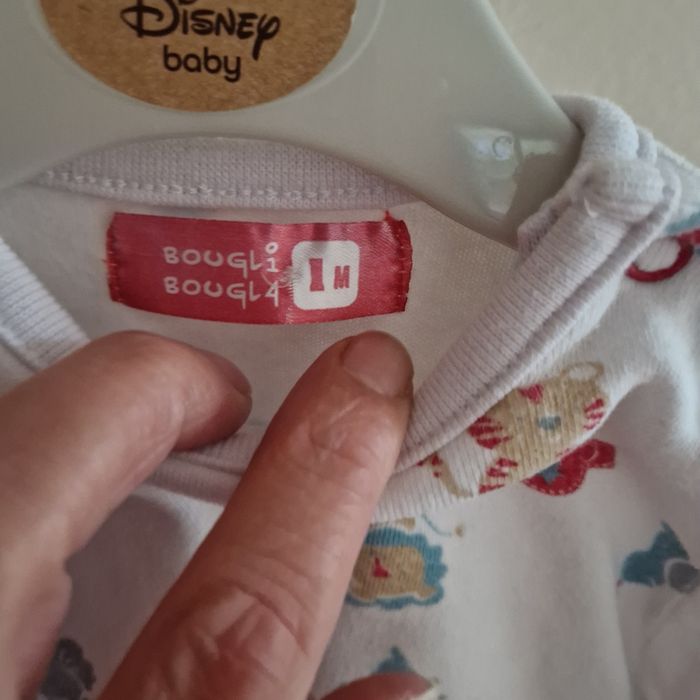 1 mois tee-shirt manches longues cirque - photo numéro 3