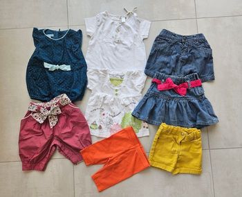 Vêtements été fille 6 mois