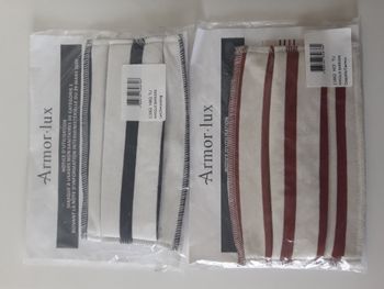 Lot 2 masques "Armor Lux"