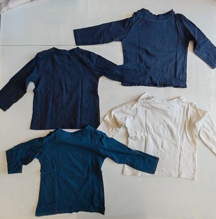 Lot maillot manches longues 18 mois - photo numéro 2