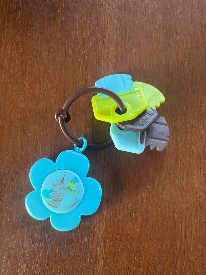 Lot de 2 trousseaux de clés musicaux bébé - photo numéro 5
