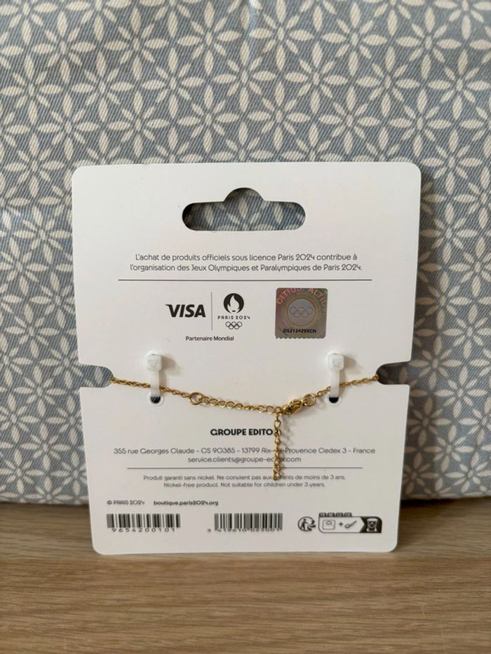 Bracelet "Coeur Olympique" JO Paris 2024 - photo numéro 2
