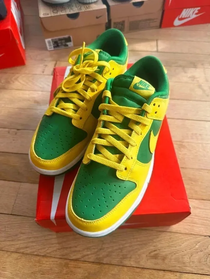 Dunk low reverse brazil taille 44 neuve - photo numéro 5