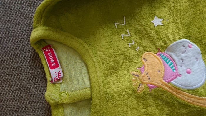 Pyjama velours vert - photo numéro 3