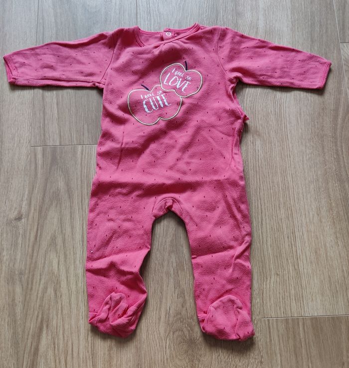 Lot pyjamas printemps été fille 12 mois - photo numéro 2