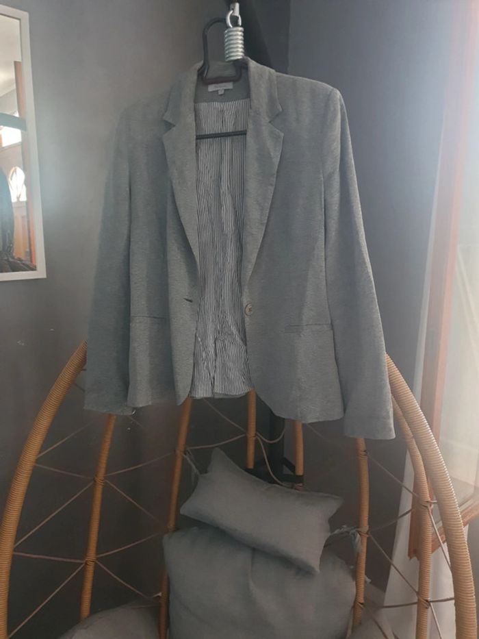 Veste grise tex woman