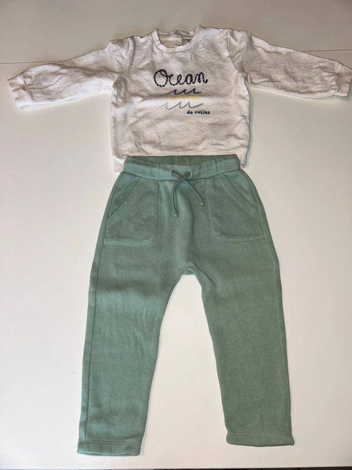 Ensemble jogging garçon tao 24 mois