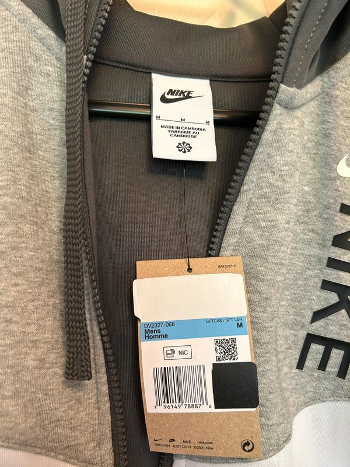 Sweat à capuche Hybrid Gris foncé - photo numéro 10