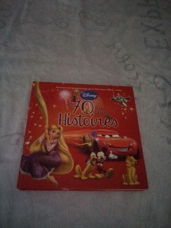 Livre. Mes 70 plus belles histoires    Disney