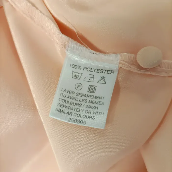 Chemise satinée rose poudré - Chuchotements - Taille 38/40 - A046 - photo numéro 11
