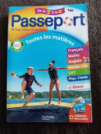 Passeport du 5e au 4e