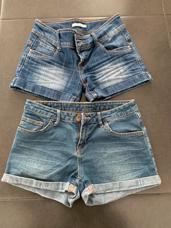 Lot de 2 shorts en jean taille 36