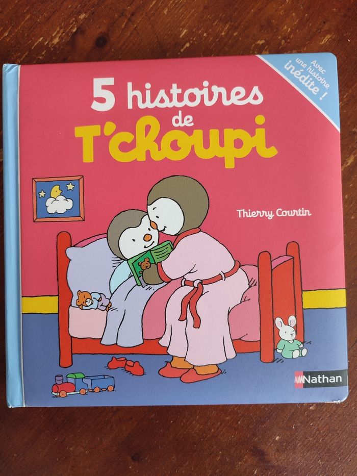 Livre 5 histoires de T'choupi