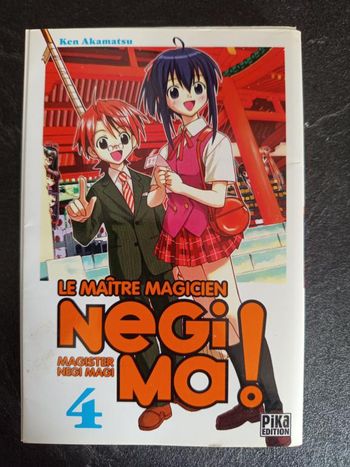 Manga - Negima ! Le maître magicien - Tome 4