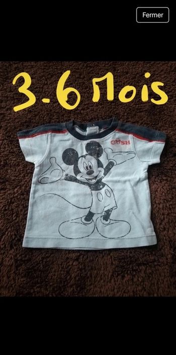 Tee-shirt mickey