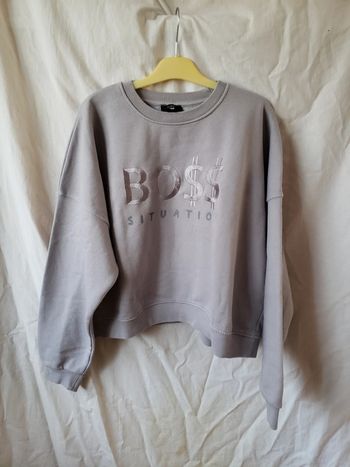 Sweat avec inscription