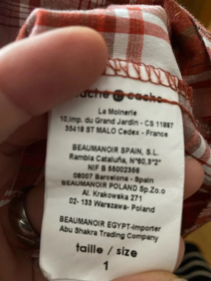 Chemise à carreaux - photo numéro 4