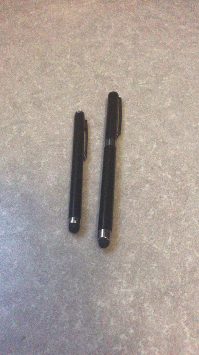 Lots de 2 stylos pour écran tactile