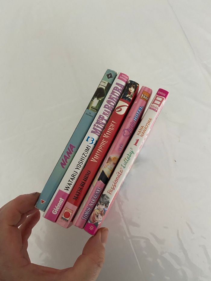 Lot de 5 Mangas Shojo thème culte - photo numéro 2