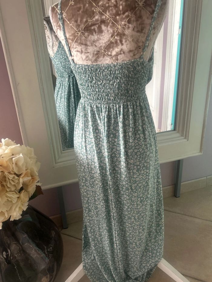 Robe longue vert clair - photo numéro 4