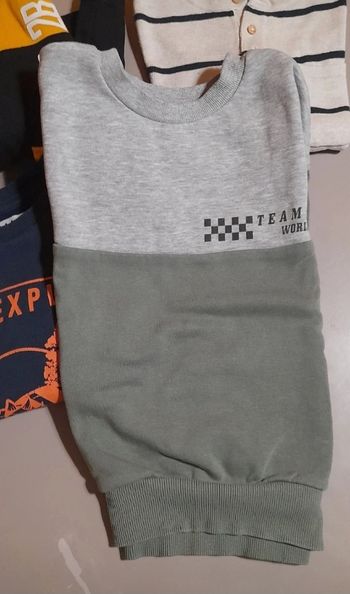 Pull manche longue garçon 3 ans