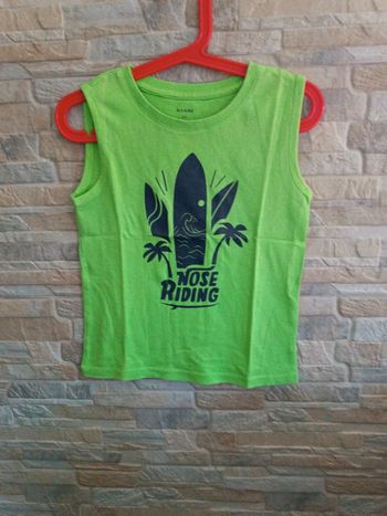 T-shirt vert Nose Riding Kiabi 6A