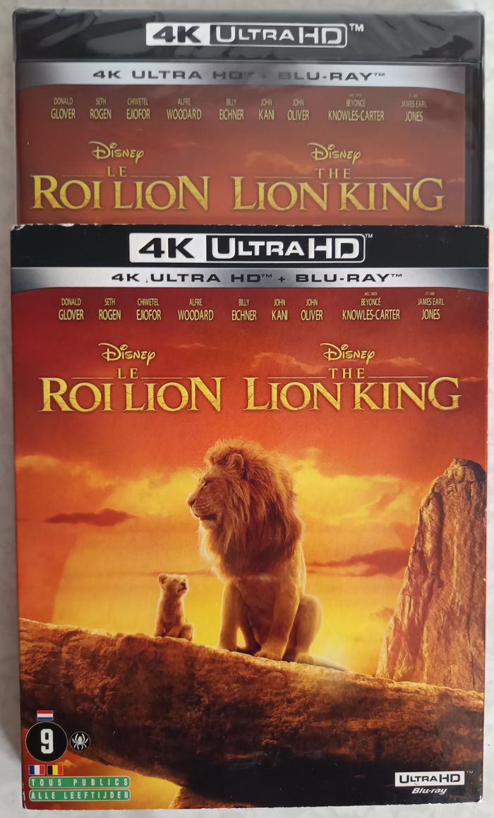 BLU RAY LE ROI LION - 4K ULTRA HD + BLU RAY - DISNEY - Jon FAVREAU - NEUF - photo numéro 2