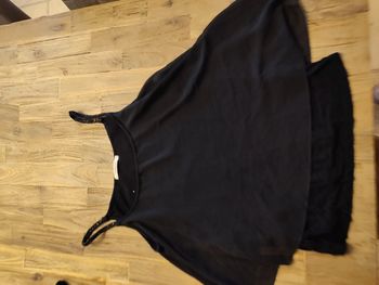 Débardeur noir asymétrique taille 3