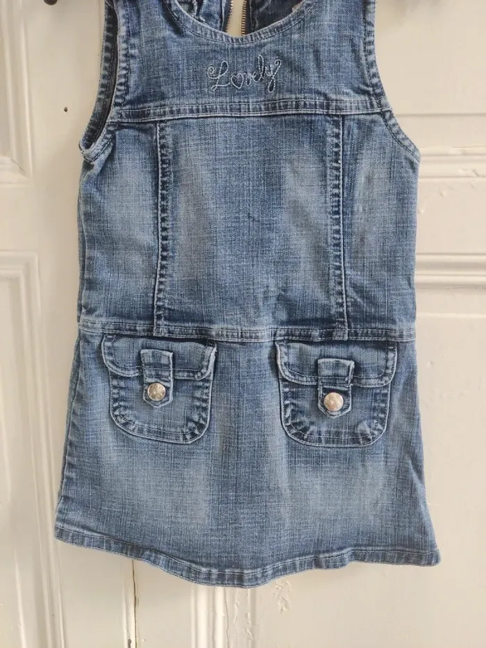 Robe jean taille 3 ans - photo numéro 2