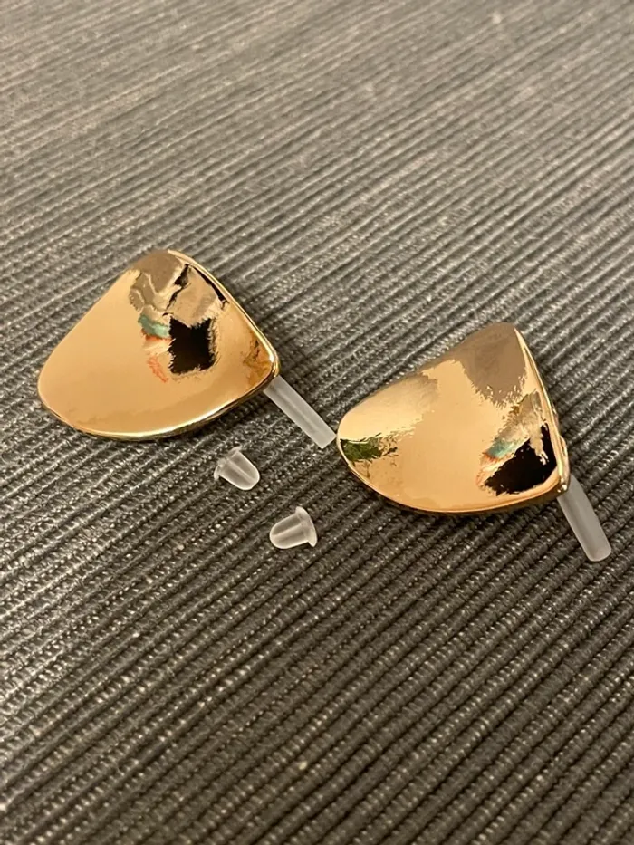 Boucles d’oreilles gouttes d’eau - photo numéro 2