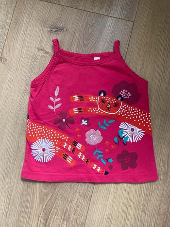 Débardeur avec motif chat 2 ans