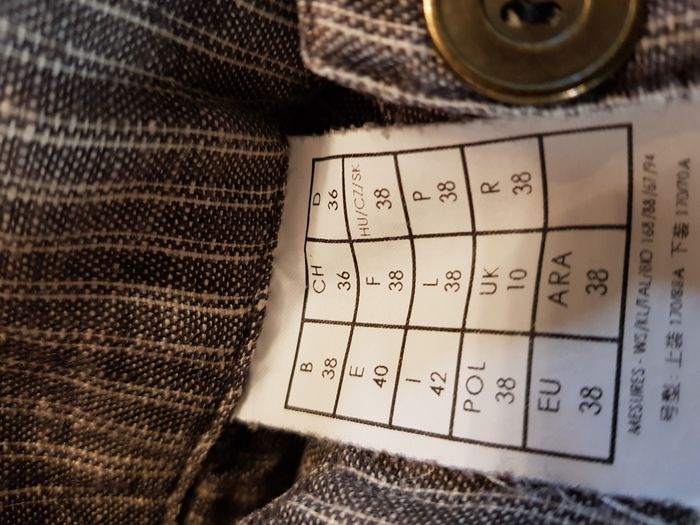 Sarouel Promod lin 38 gris - photo numéro 8