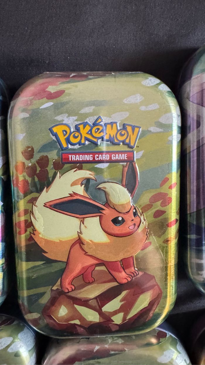 Lot de 11 mini tins évolution prismatique EV8.5 FR Pokémon - photo numéro 4