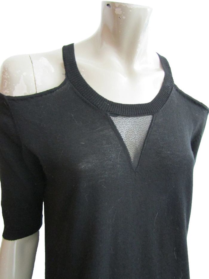 top tunique pull fin épaules dénudées marque the kooples taille indiquée S = 36/38 - photo numéro 3