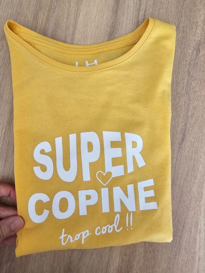 TEE shirt manches longues fille 12 ans lH - photo numéro 8