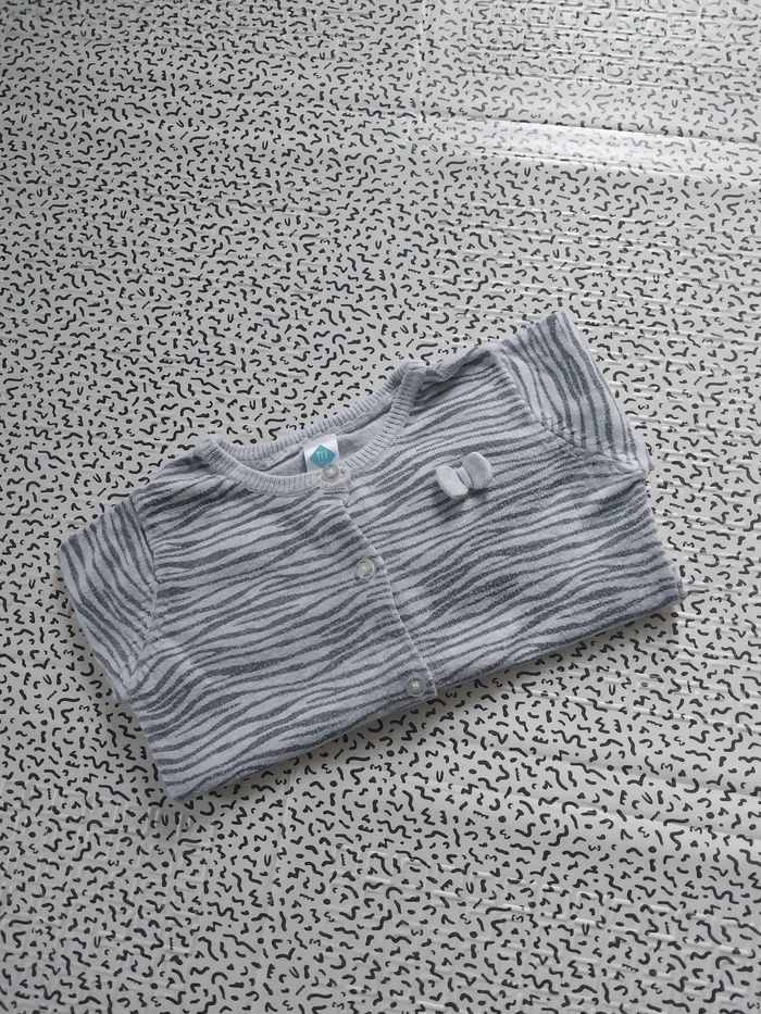 Gilet fin bébé TEX Baby 18 mois - photo numéro 3