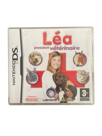 Jeu vidéo Léa passion vétérinaire sur console Nintendo Ds